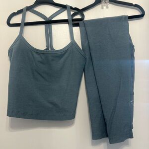 Beyond Yoga Storm Heather Set